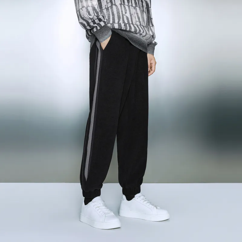 GXG Casual Pants Men Black-3