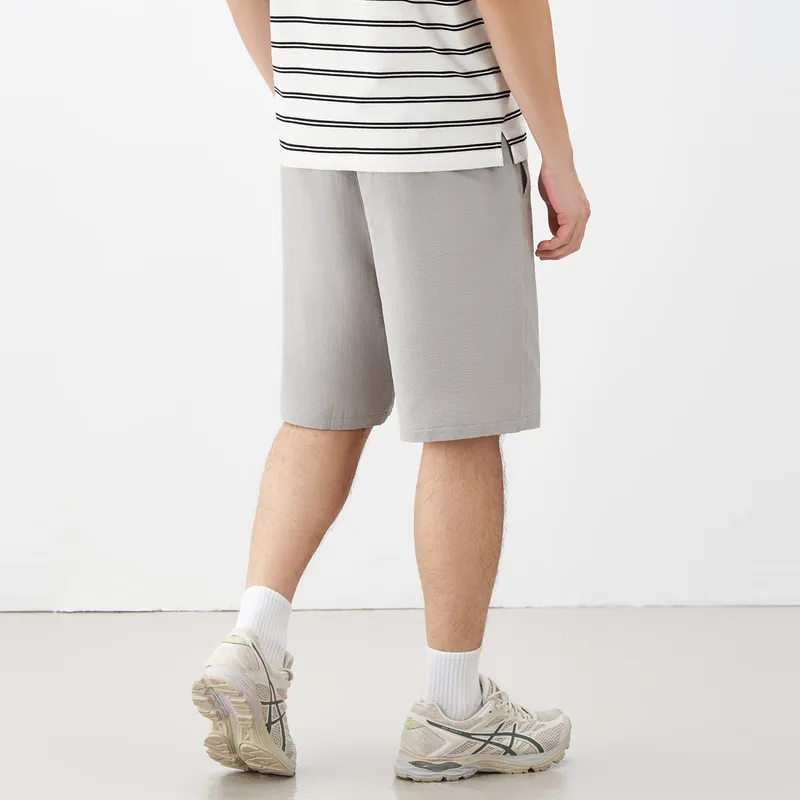 Gxg Jeans Casual Shorts Men's Light Gray Green-9