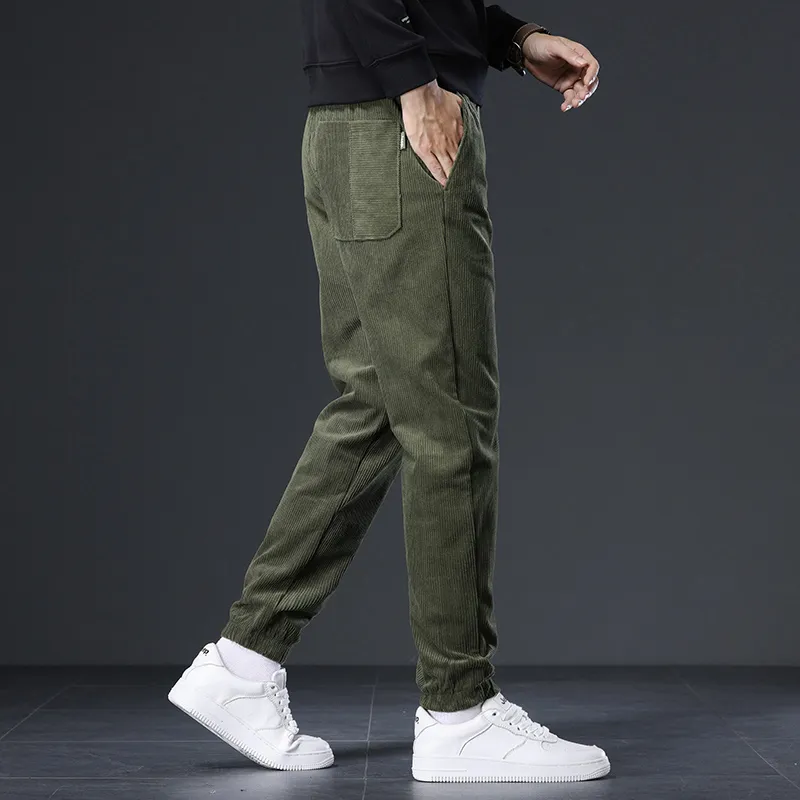 Jeep FW25 Casual Pants Men's Black-6