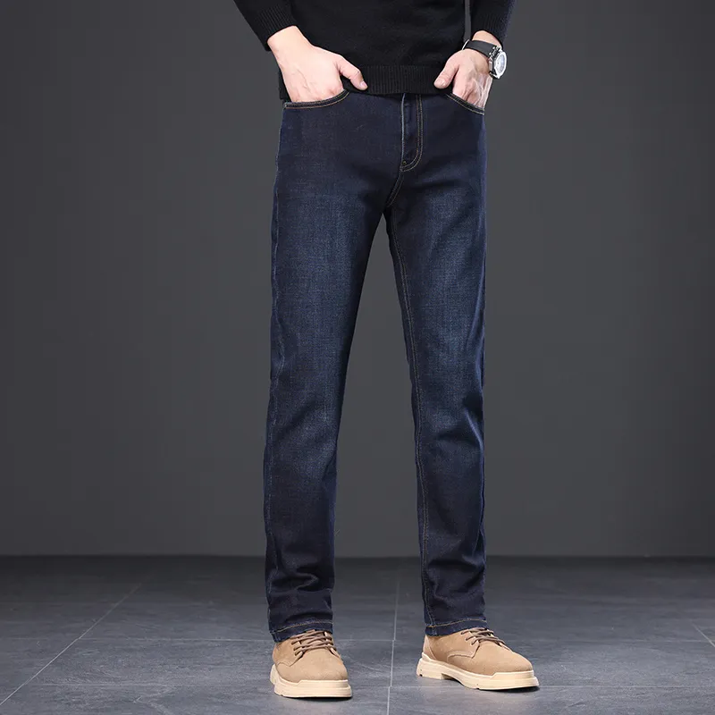 Jeep FW25 Jeans Men's Black Blue-3