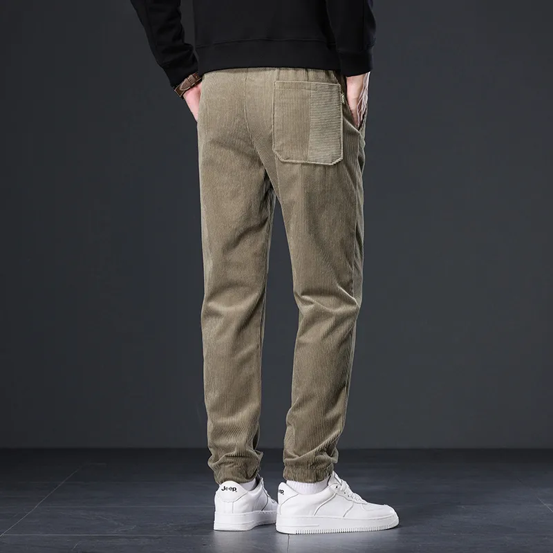 Jeep FW25 Casual Pants Men's Black-12