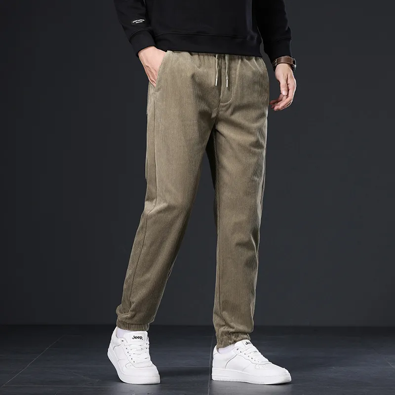 Jeep FW25 Casual Pants Men's Black-10