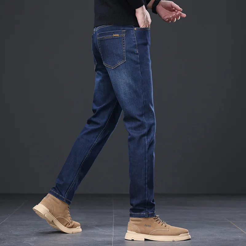 Jeep FW25 Jeans Men's Black Blue-7