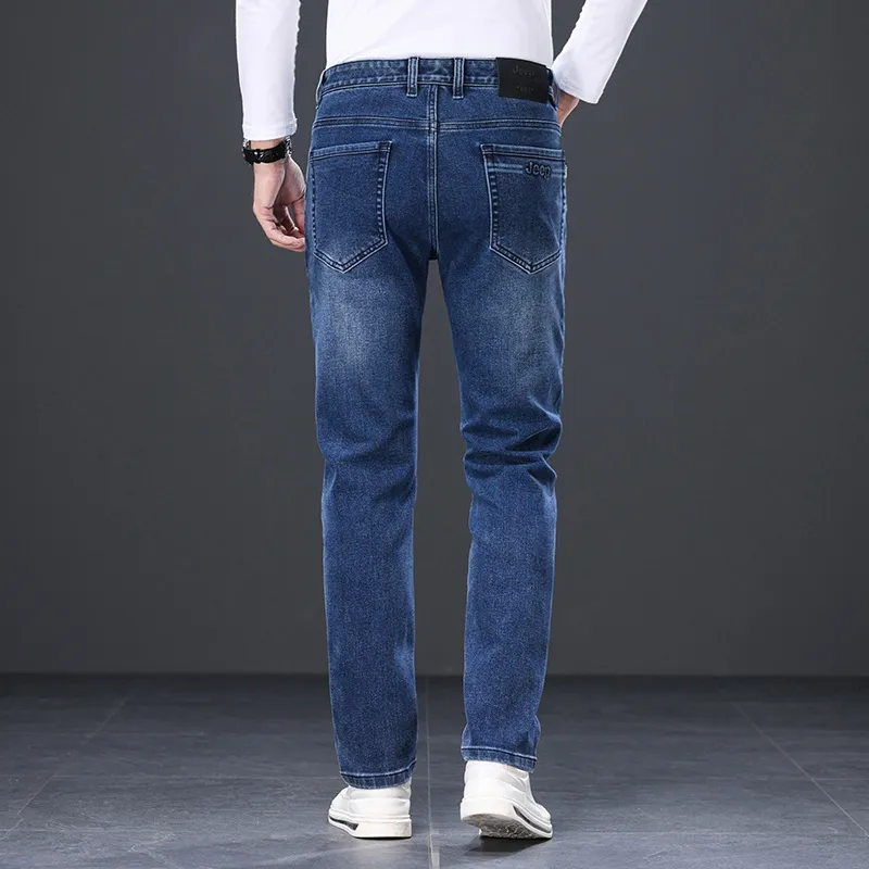 Jeep FW25 Jeans Men's Dark Blue-2
