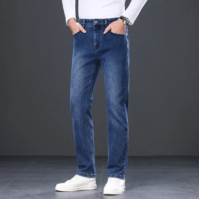 Jeep FW25 Jeans Men's Dark Blue-4