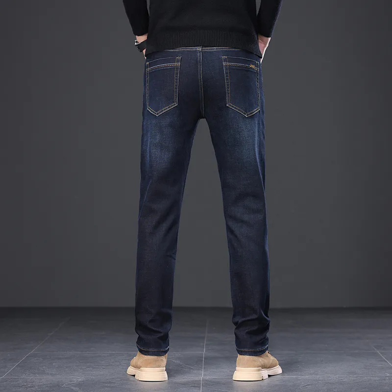 Jeep FW25 Jeans Men's Black Blue-4