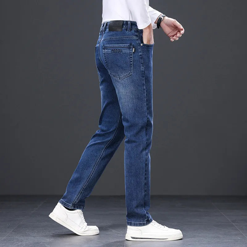 Jeep FW25 Jeans Men's Dark Blue-3