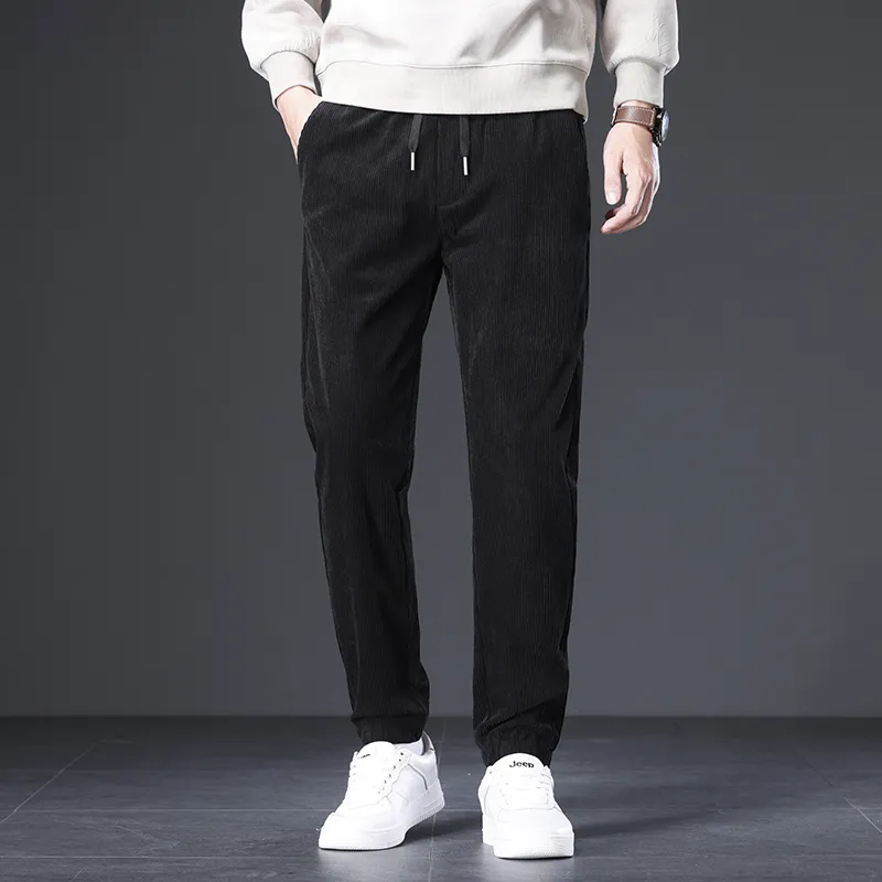 Jeep FW25 Casual Pants Men's Black-1