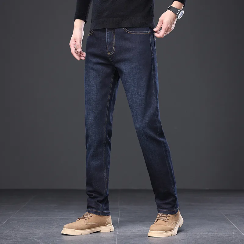 Jeep FW25 Jeans Men's Black Blue-2