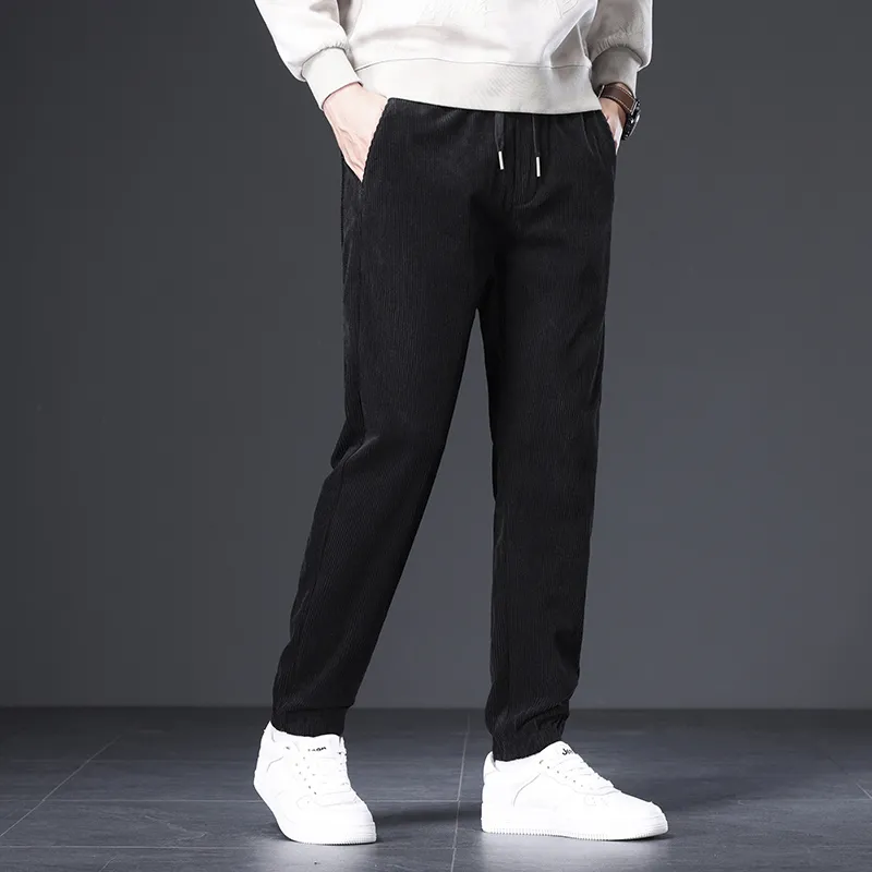 Jeep FW25 Casual Pants Men's Black-2