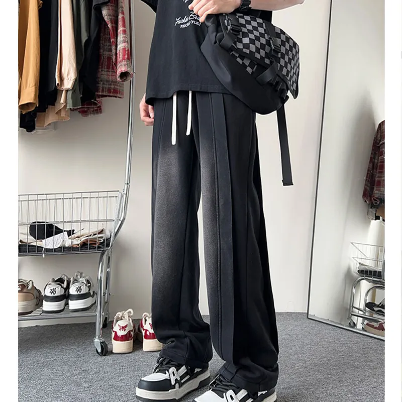 GWAF Casual Pants Unisex Black-3
