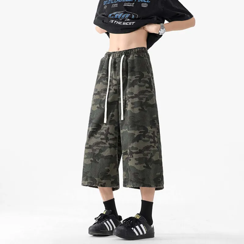 GWAF Denim Shorts Unisex Camouflage-2