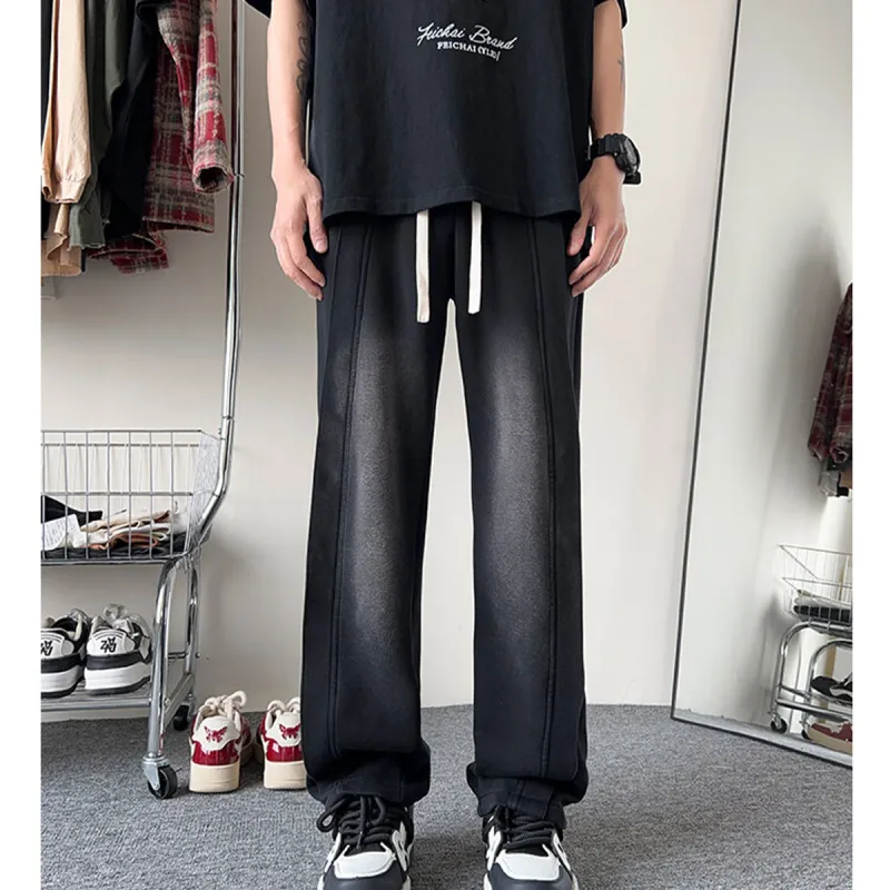 GWAF Casual Pants Unisex Black-5