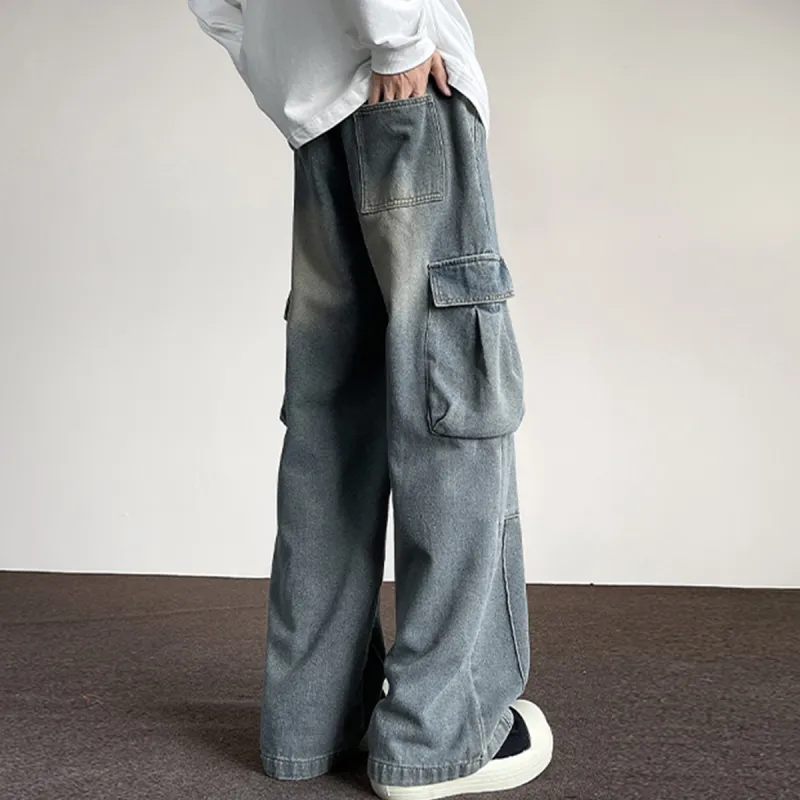 HOKLV Jeans Unisex-1