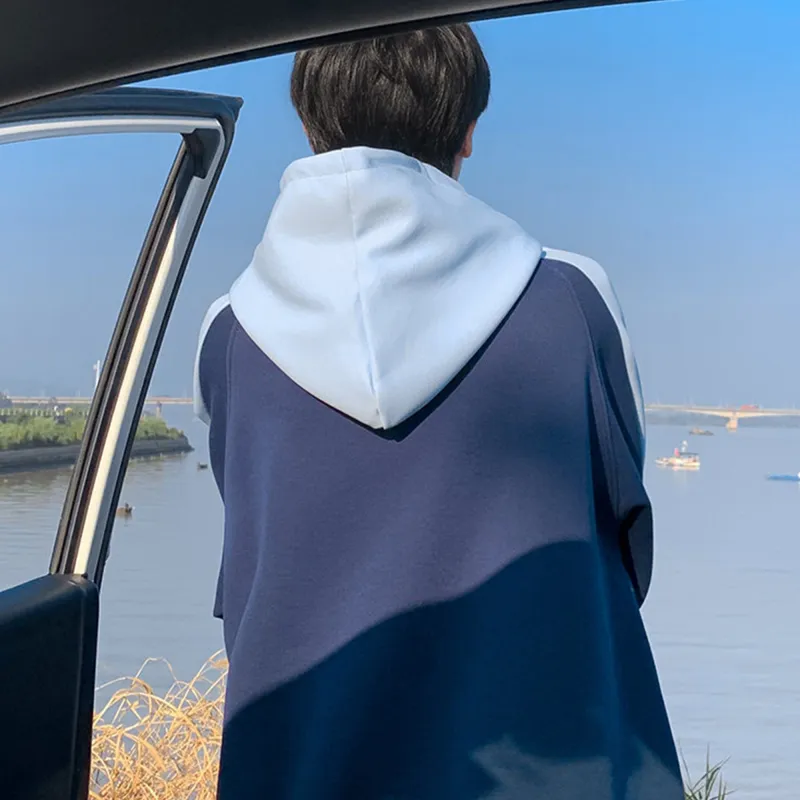 GWAF Sweatshirt Unisex Navy Blue & White Gray-14