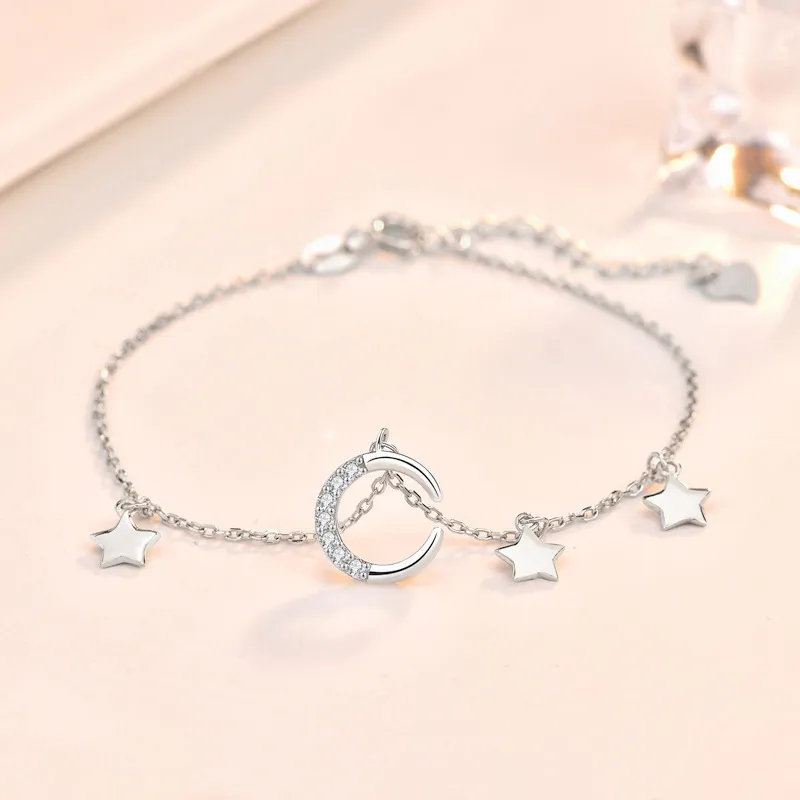 KEMLAIDA 925 Sterling Silver Bracelets Women's-3