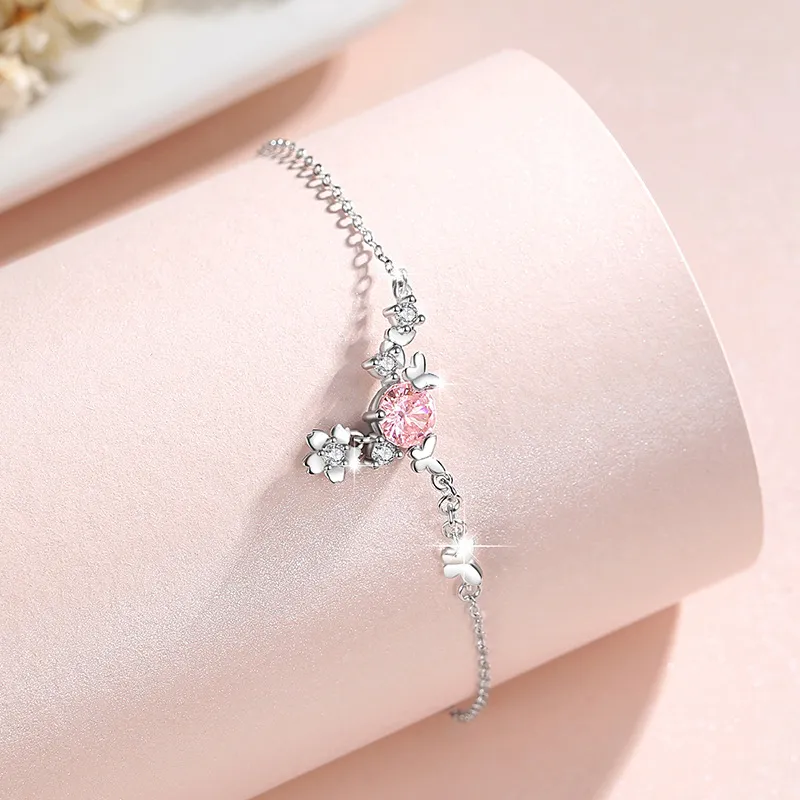 KEMLAIDA 925 Sterling Silver Bracelets Women's-3