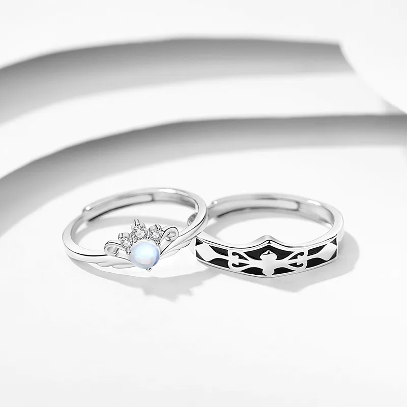 KEMLAIDA S925 Silver Rings Unisex-4