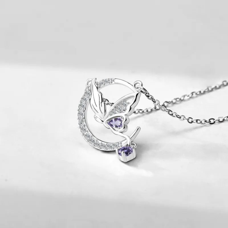 KEMLAIDA 925 Sterling Silver Necklaces Women's-2