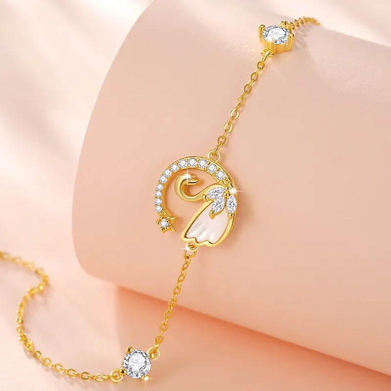 KEMLAIDA 925 Sterling Silver Bracelets Women's-4