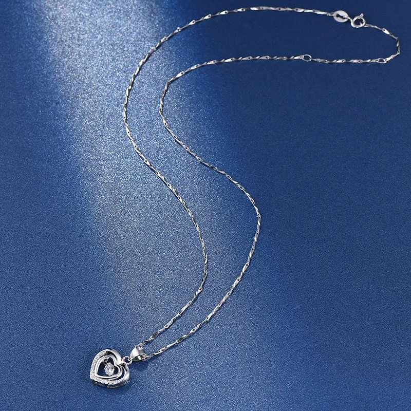 KEMLAIDA 999 Fine Silver Necklaces Women's-3