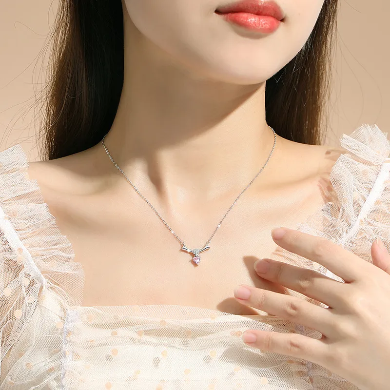 KEMLAIDA 925 Sterling Silver Necklaces Women's-2