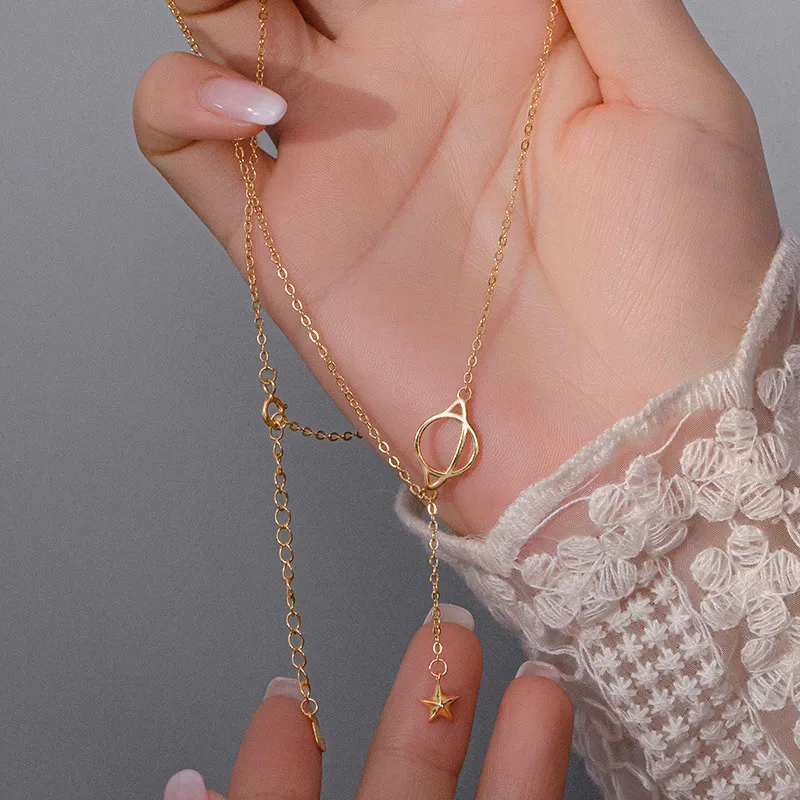 KEMLAIDA S925 Silver Necklaces Women's-3