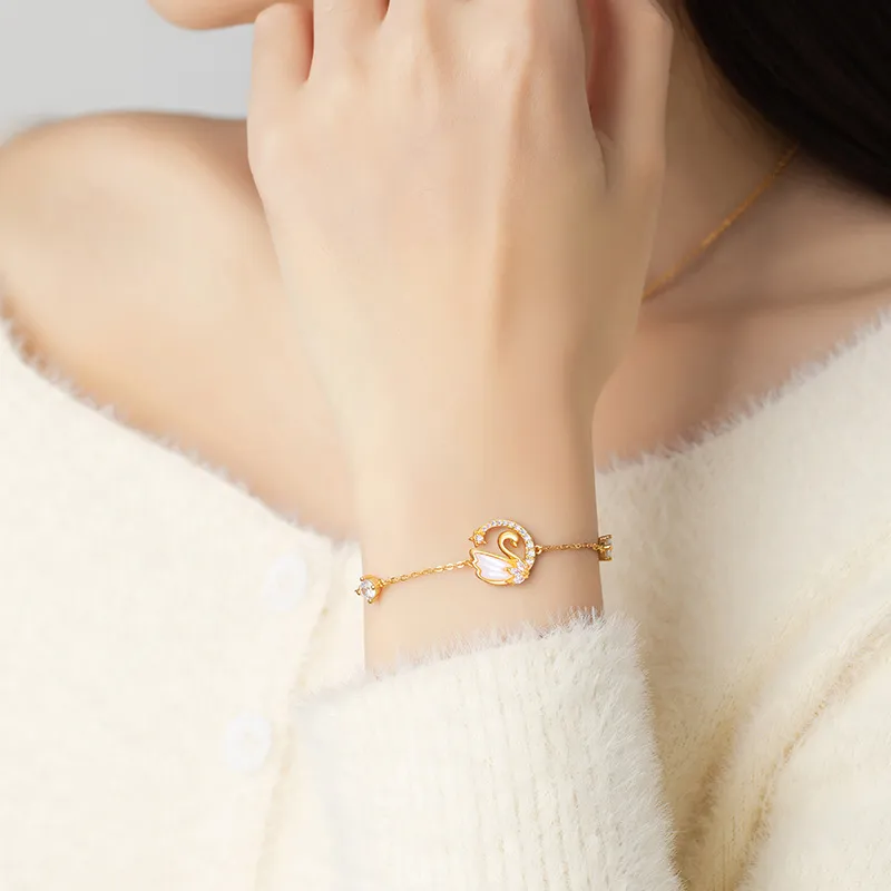 KEMLAIDA 925 Sterling Silver Bracelets Women's-2