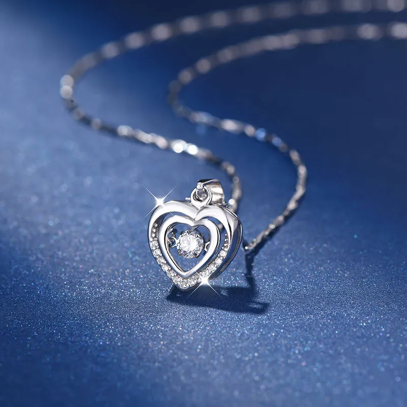 KEMLAIDA 999 Fine Silver Necklaces Women's-2