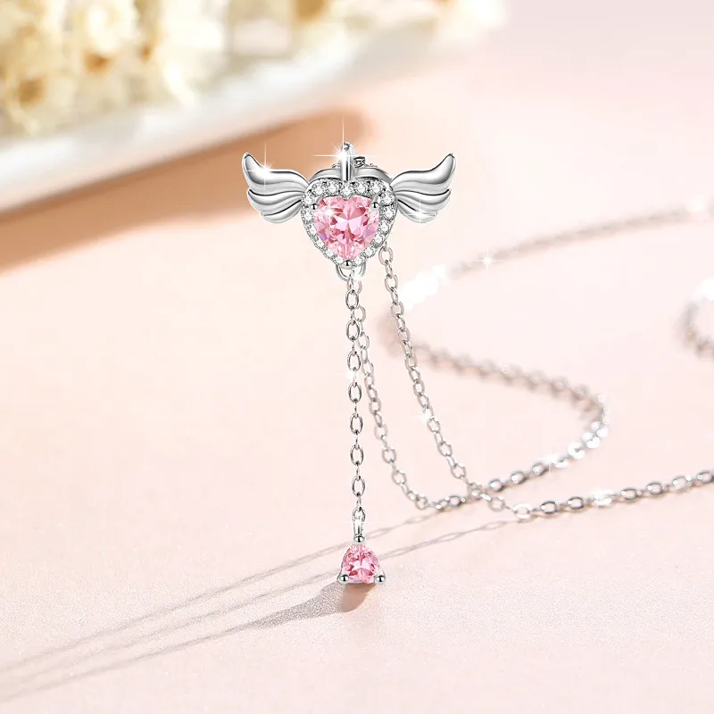 KEMLAIDA 925 Sterling Silver Necklaces Women's-4