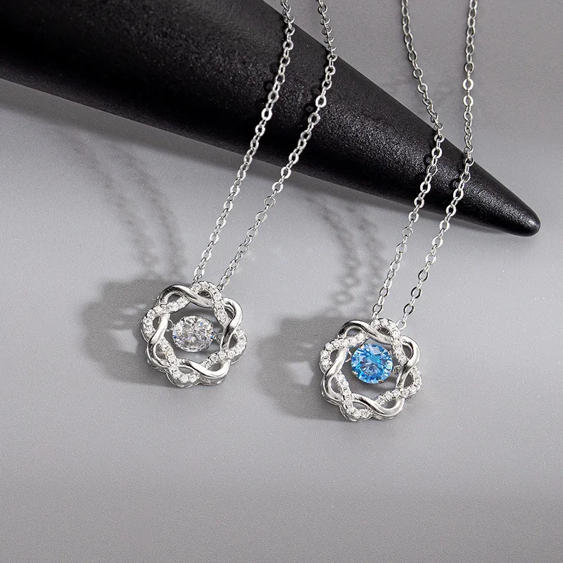 KEMLAIDA 925 Sterling Silver Necklaces Women's-3
