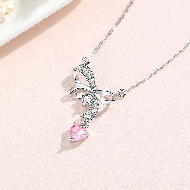 KEMLAIDA 925 Sterling Silver Necklaces Women's-3