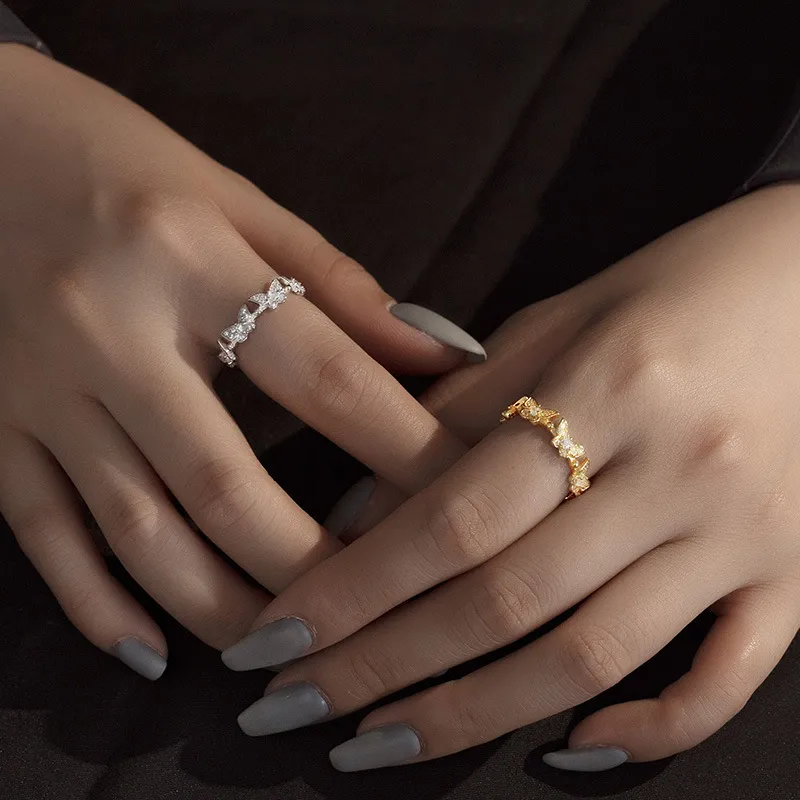 KEMLAIDA S925 Silver Rings Women's-3