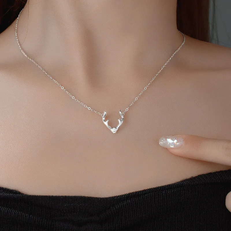 KEMLAIDA 925 Sterling Silver Necklaces Women's-2