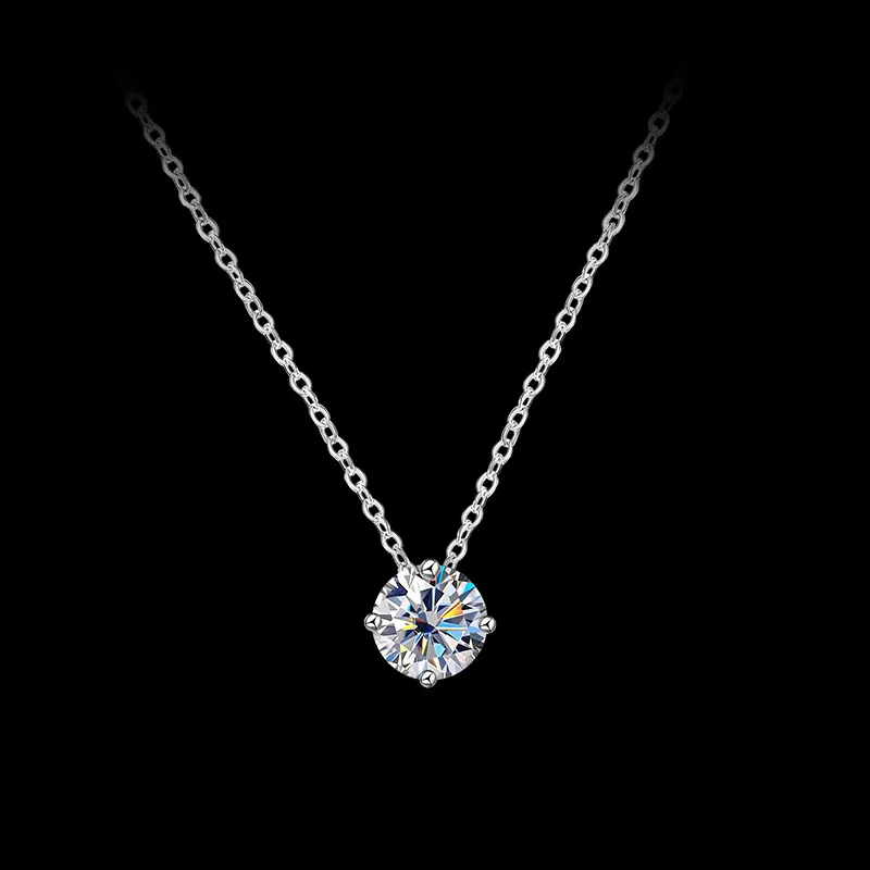 KEMLAIDA Moissanite Necklaces Women's-1