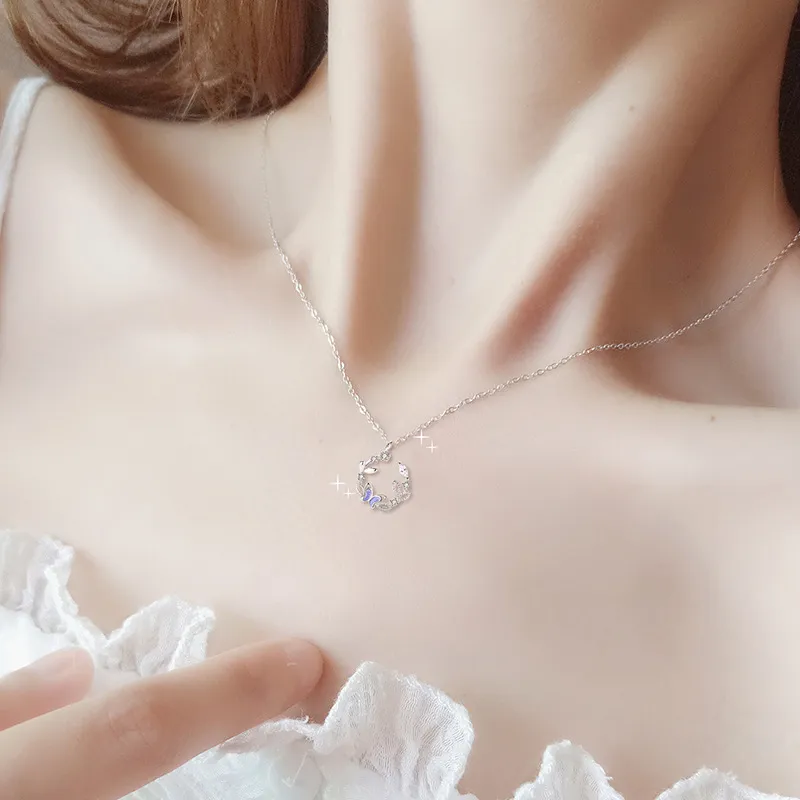 KEMLAIDA 925 Sterling Silver Necklaces Women's-2
