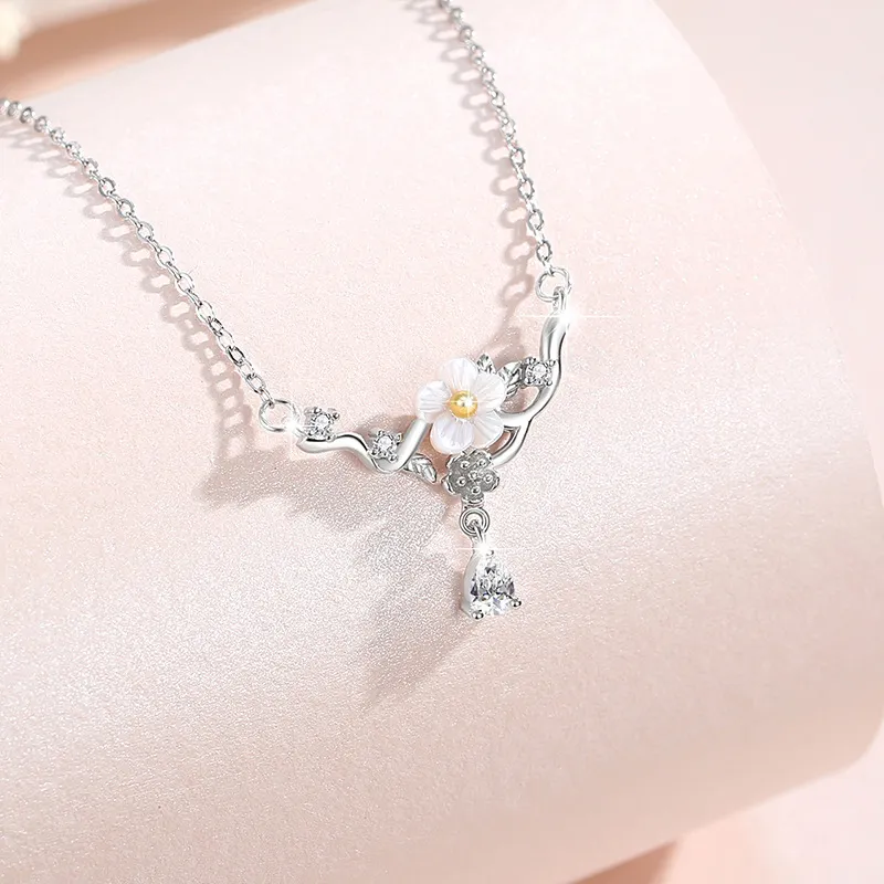 KEMLAIDA 925 Sterling Silver Necklaces Women's-3