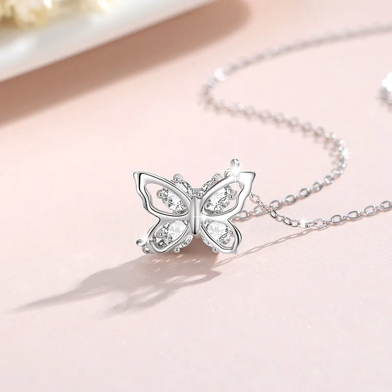KEMLAIDA 925 Sterling Silver Necklaces Women's-3