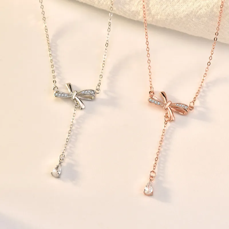 KEMLAIDA S925 Silver Necklaces Women's-2