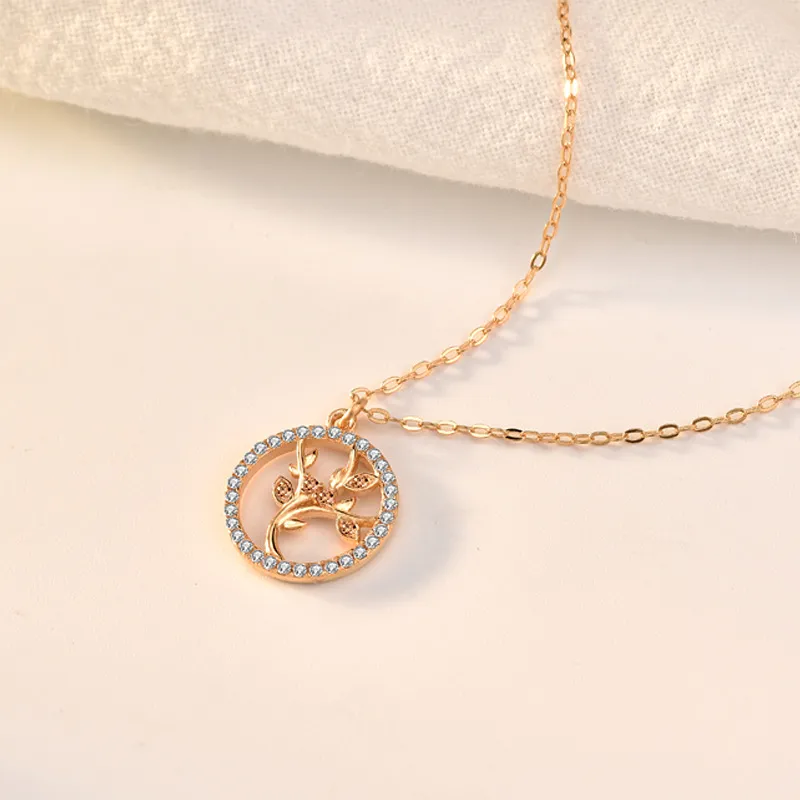 KEMLAIDA 925 Sterling Silver Necklaces Women's-3