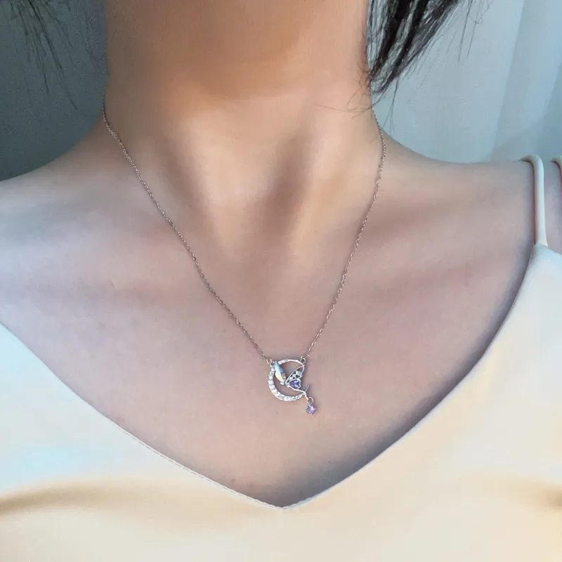 KEMLAIDA 925 Sterling Silver Necklaces Women's-1