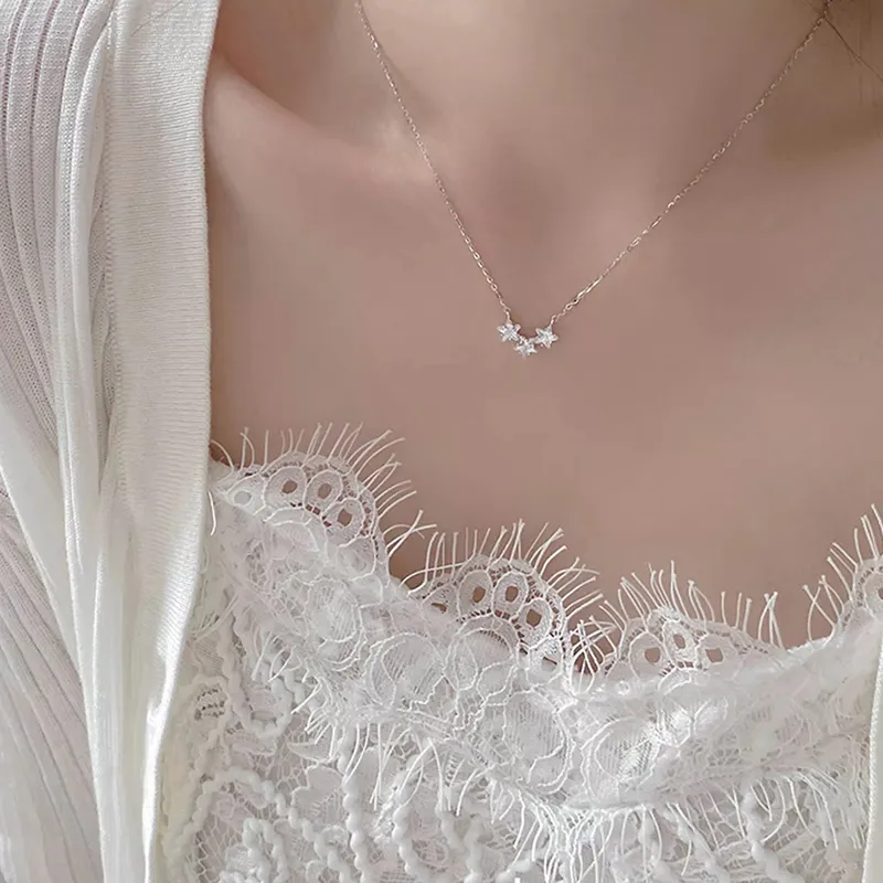 KEMLAIDA 925 Sterling Silver Necklaces Women's-4
