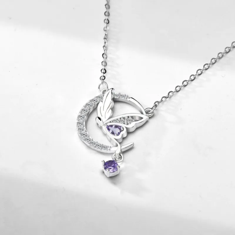 KEMLAIDA 925 Sterling Silver Necklaces Women's-3