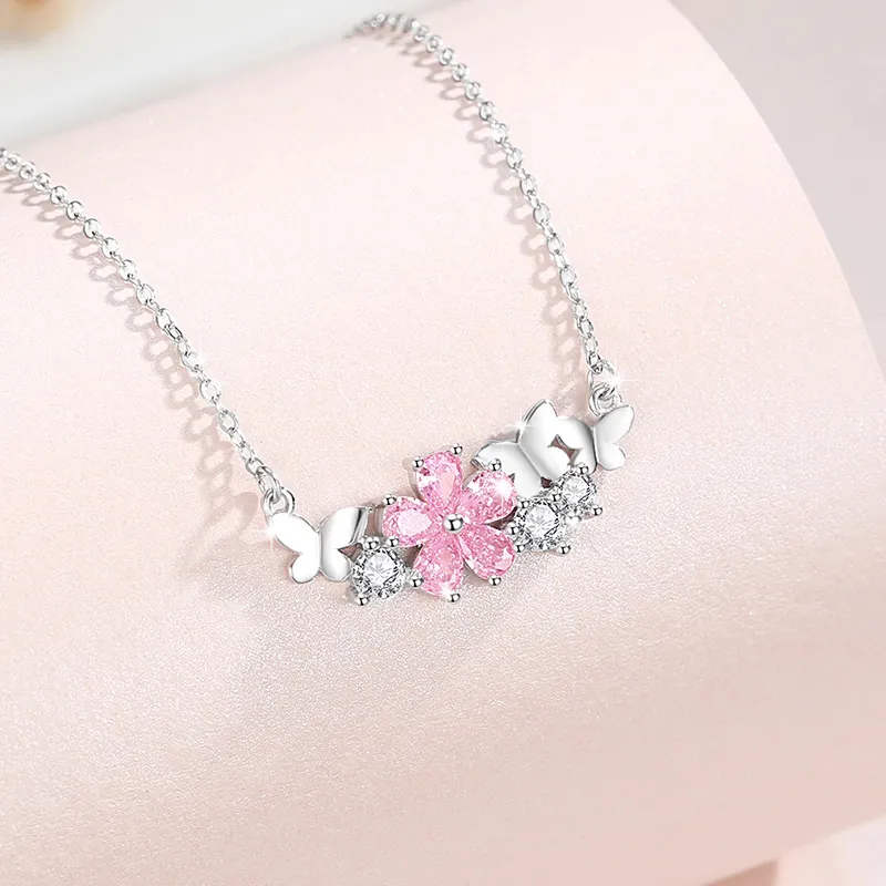 KEMLAIDA 925 Sterling Silver Necklaces Women's-4