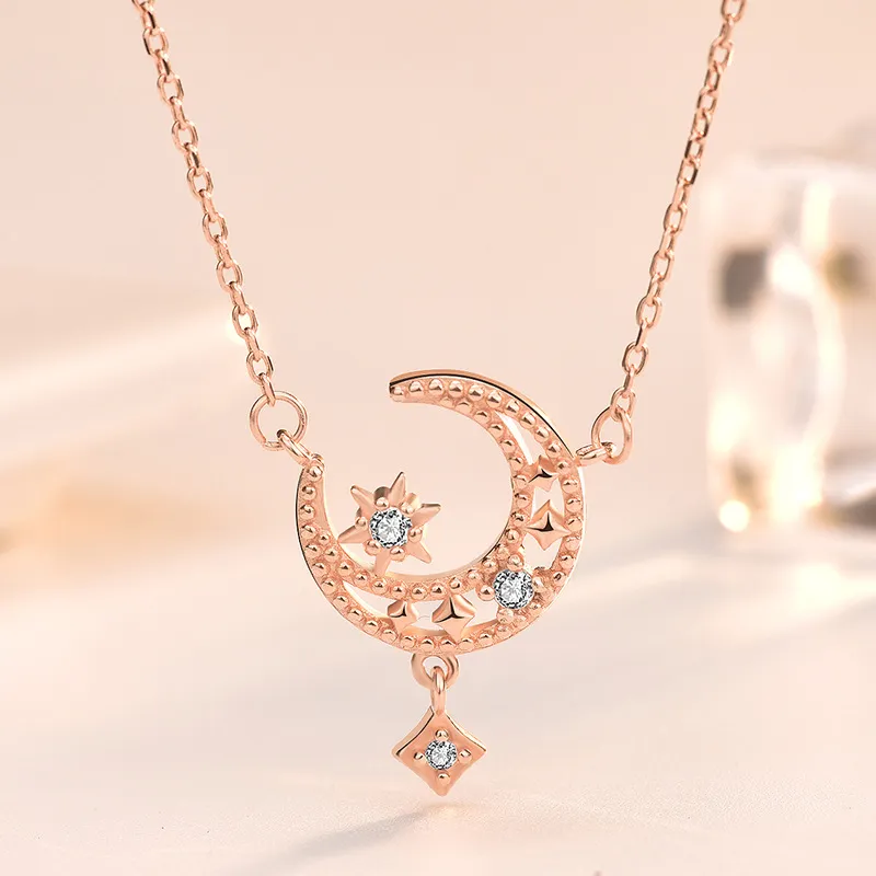 KEMLAIDA 925 Sterling Silver Necklaces Women's-1
