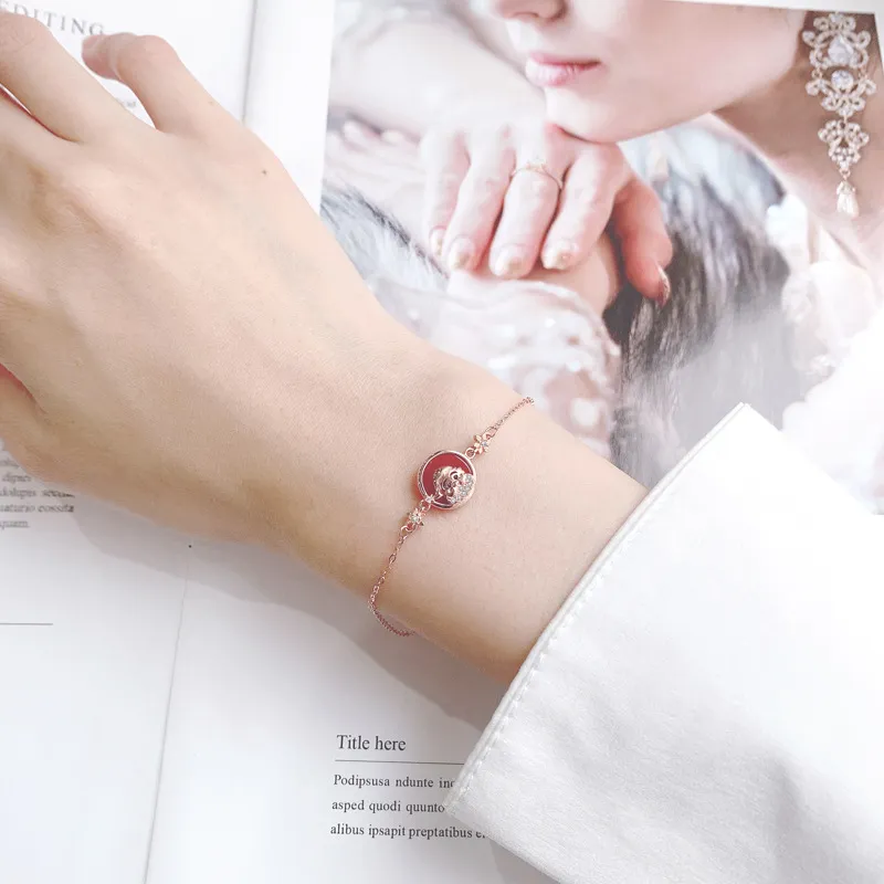 KEMLAIDA 925 Sterling Silver Bracelets Women's-2