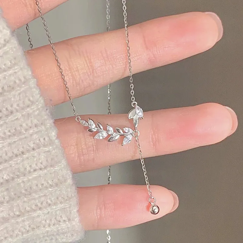 KEMLAIDA 999 Fine Silver Necklaces Women's-3