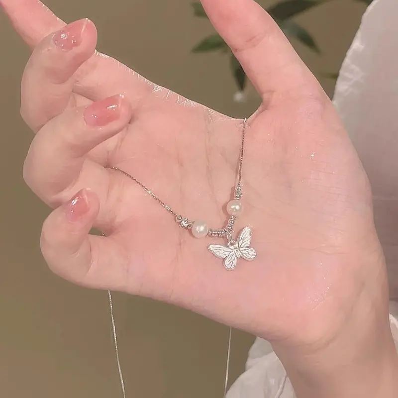 KEMLAIDA 999 Silver Necklaces Women's-4