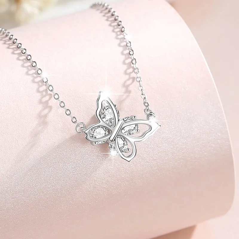 KEMLAIDA 925 Sterling Silver Necklaces Women's-4
