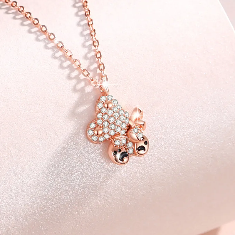 KEMLAIDA 925 Sterling Silver Necklaces Women's-4
